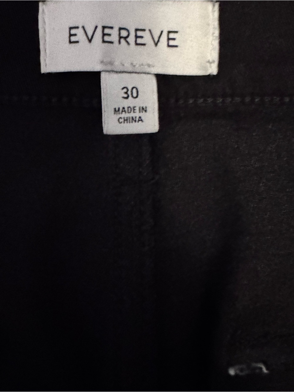 VGUC Women’s Evereve Classic Black Trousers Sz. 30 - Picture 7 of 7